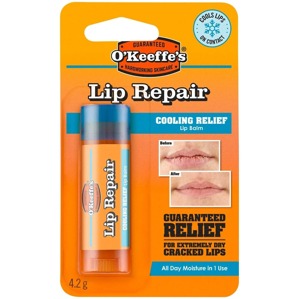 O'Keeffe's Lip Repair Cooling Relief Lip Balm Tube 8ml - Image 4