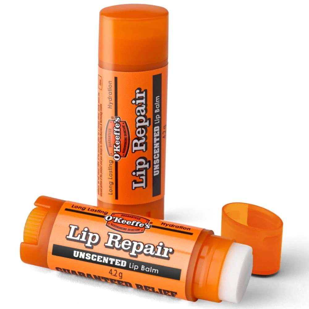 O'Keeffe's Lip Repair Unscented Lip Balm Stick 4.2g - Image 2