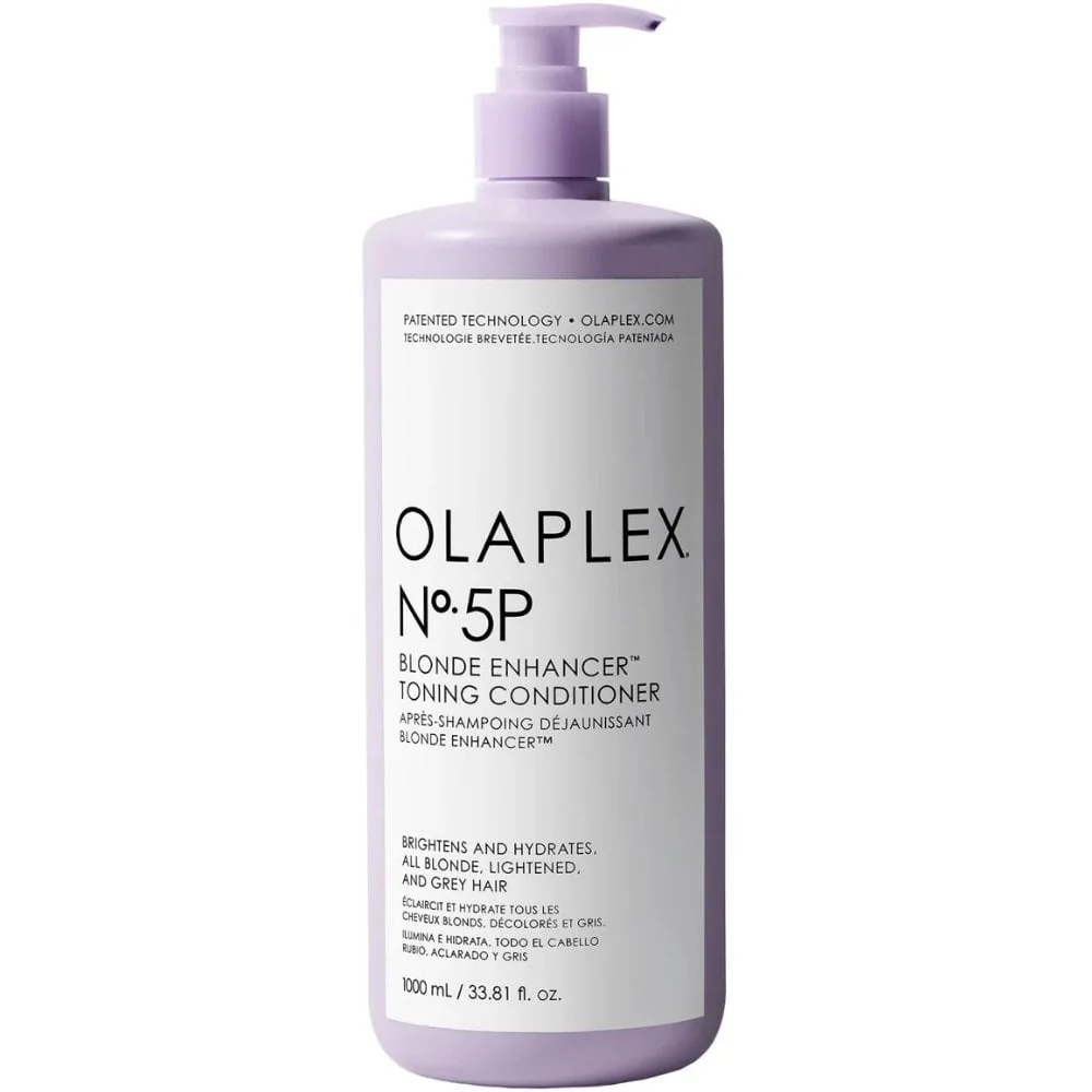 Olaplex Blonde Toning Shampoo No 4P & No 5P Blonde Enhancer Conditioner Twin 2 x 1000ml - Image 3