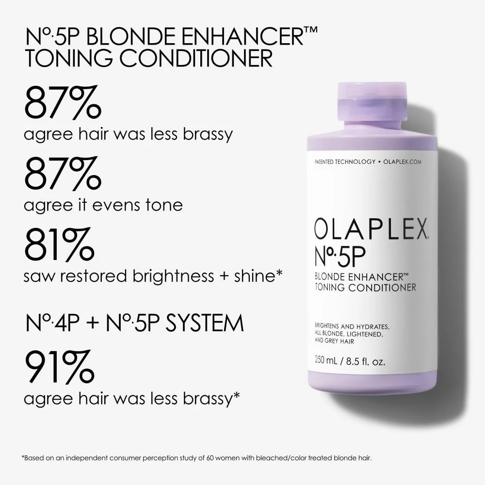 Olaplex No 5P Blonde Enhancer Toning Conditioner 250ml - Image 2