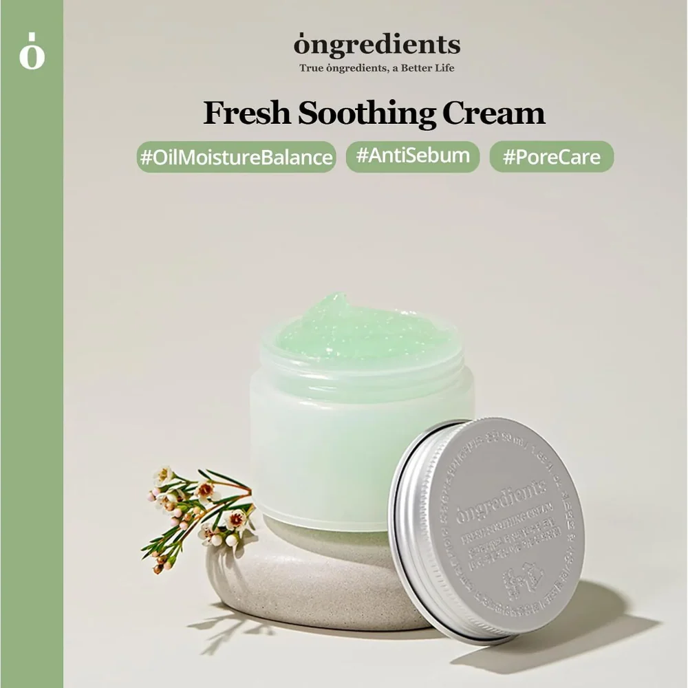 Ongredients Fresh Soothing Cream 50ml - Image 2