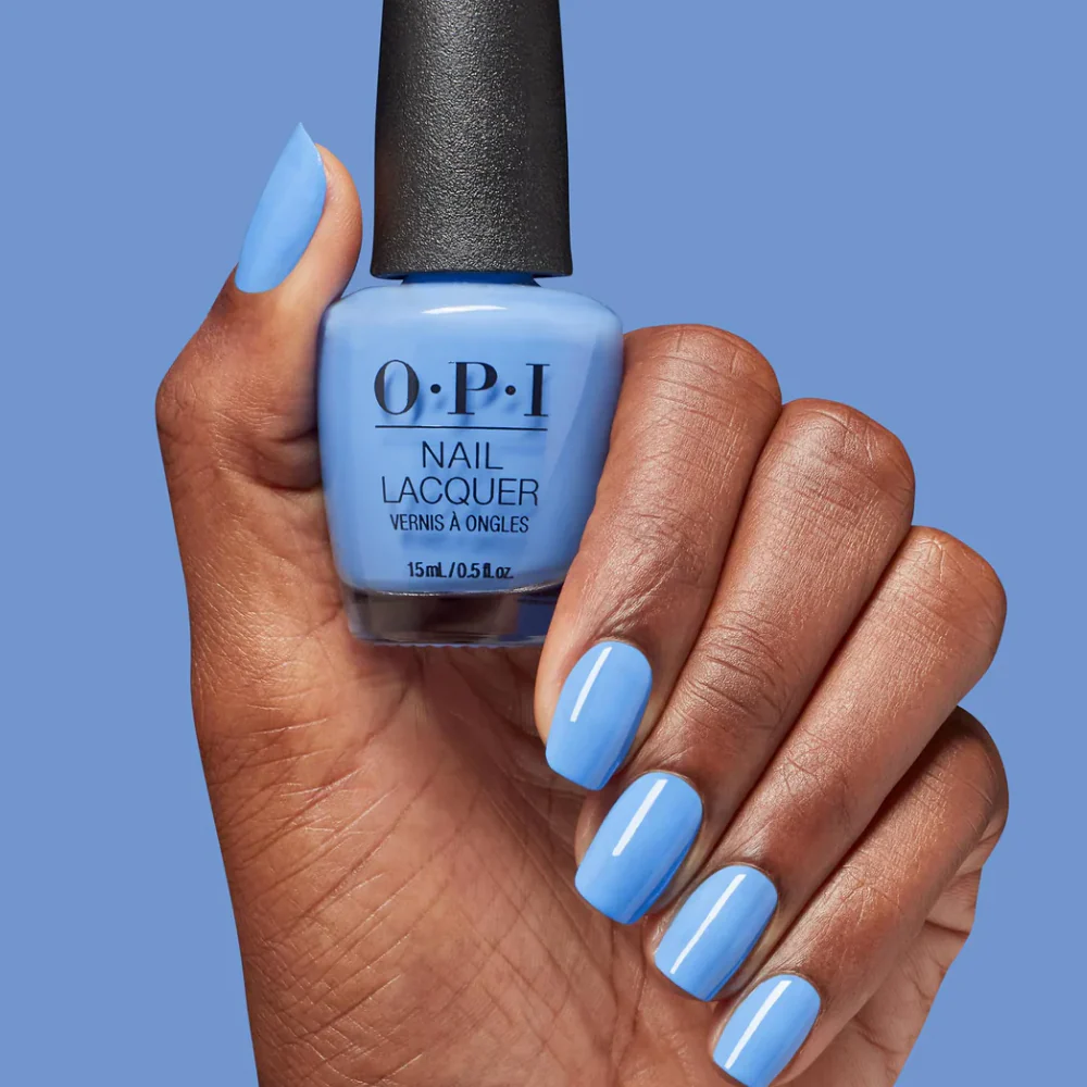 OPI Blue Them All Away Nail Polish 15ml - Image 5