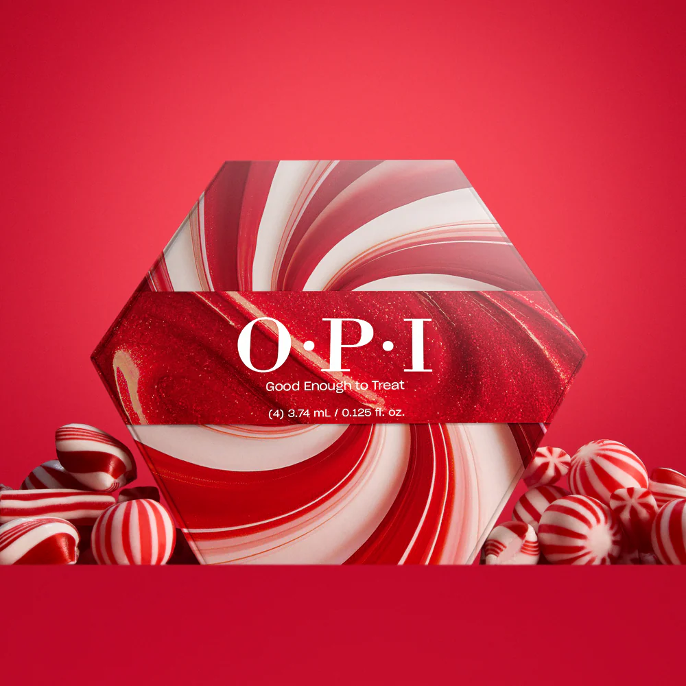 OPI Good Enough To Treat Mini Nail Polish Pack 4 x 3.75ml - Image 3