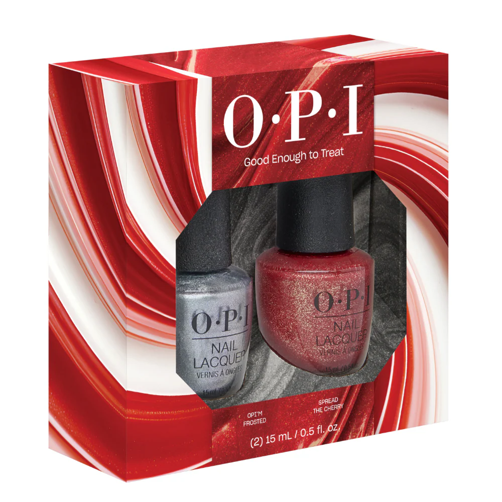 OPI Good Enough To Treat Nail Polish Duo Pack 2 x 15ml - Image 2