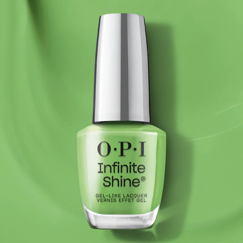 OPI Infinite Shine Gel-Like Lacquer Jelly Green With Envy 15ml - Image 3