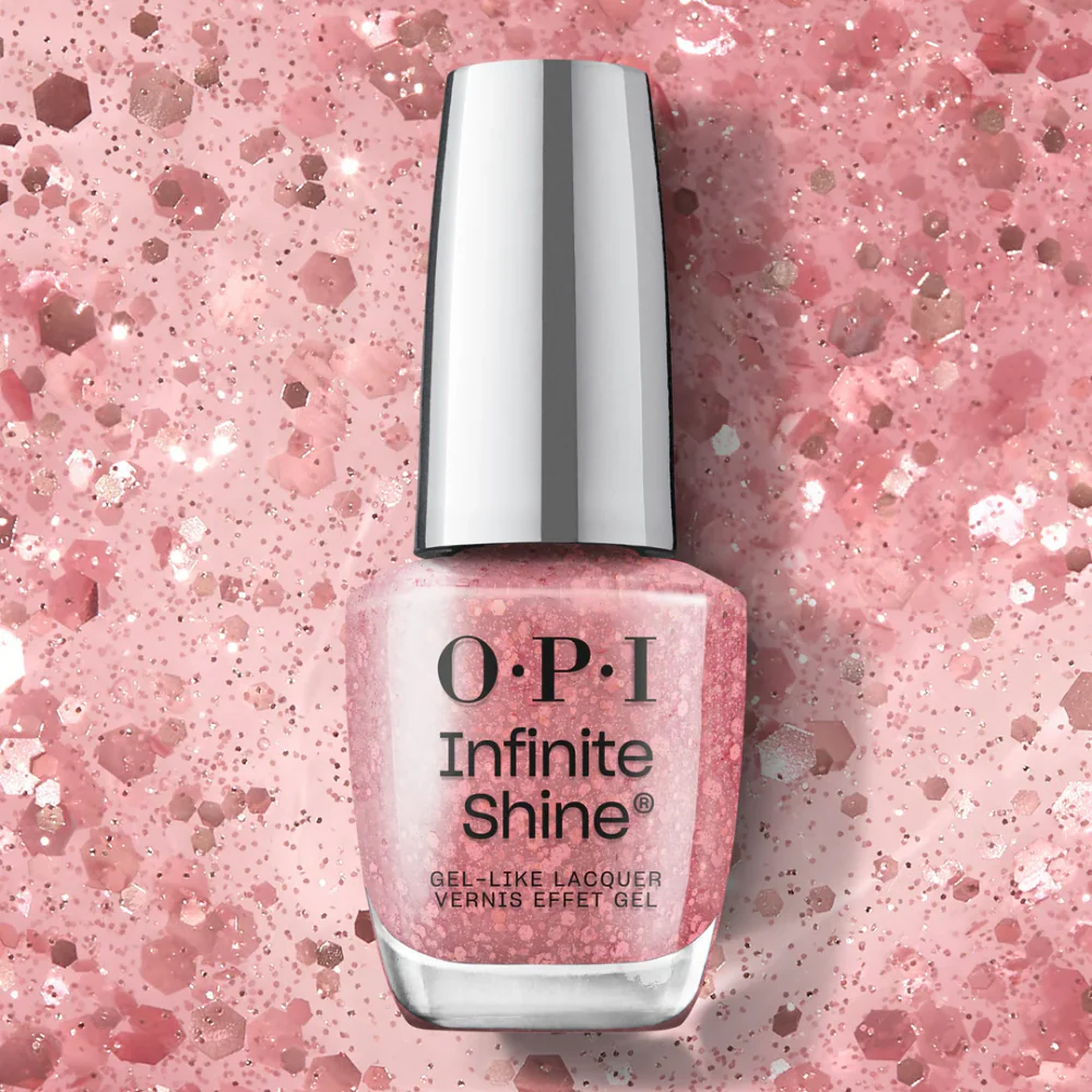 OPI Infinite Shine Gel-Like Lacquer Servin' Pink 15ml - Image 3
