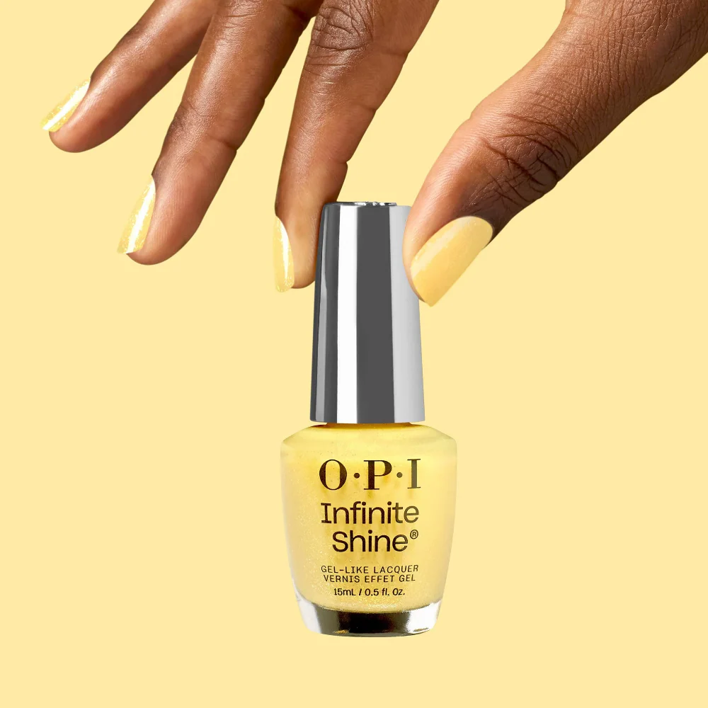 OPI Infinite Shine Gel-Like Lacquer Slay Hello To Yellow 15ml - Image 5