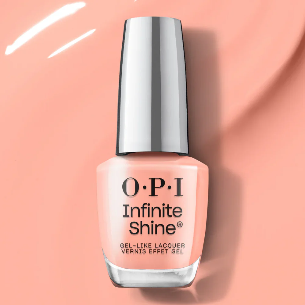 OPI Infinite Shine Gel-Like Lacquer Strawberry Slay 15ml - Image 3