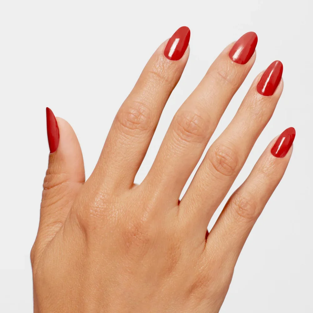 OPI Infinite Shine Gel-Like Nail Lacquer Big Apple Red 15ml - Image 3