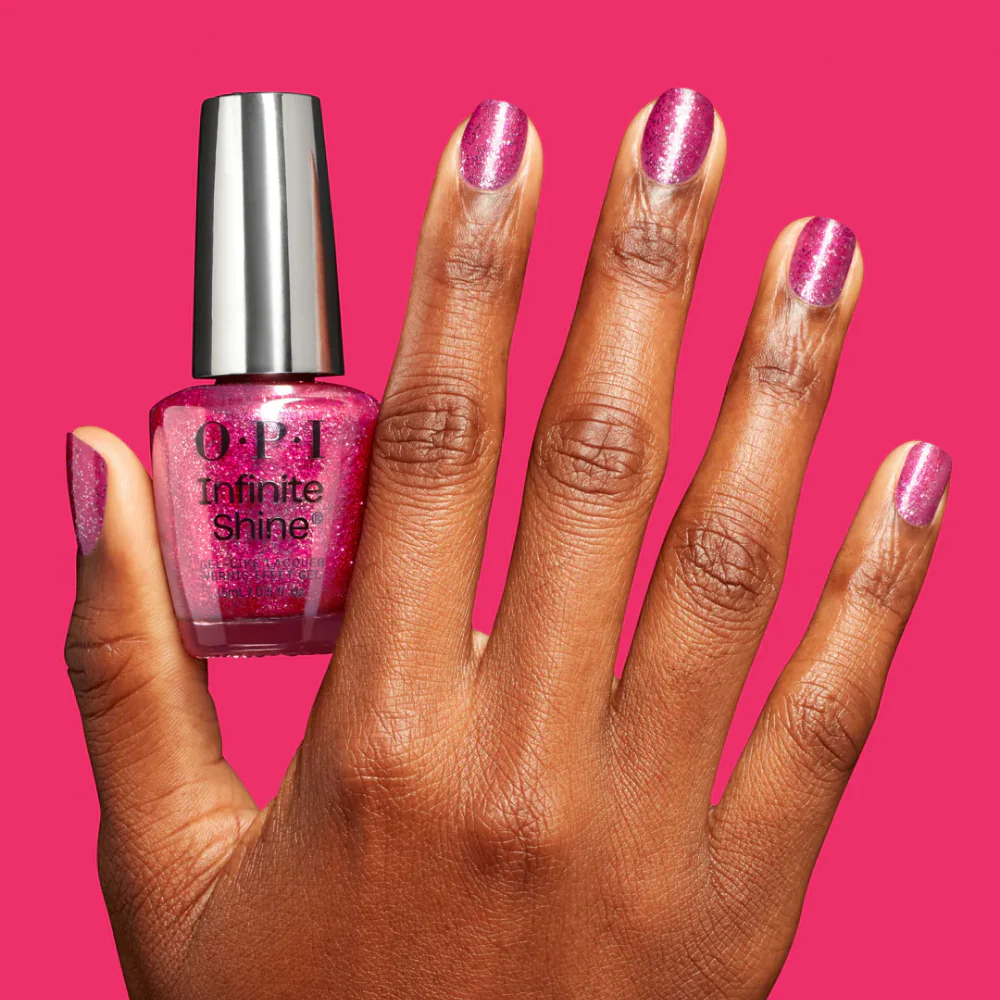 OPI Infinite Shine Gel-Like Nail Lacquer Candy 4 My Sweet Tart 15ml - Image 3