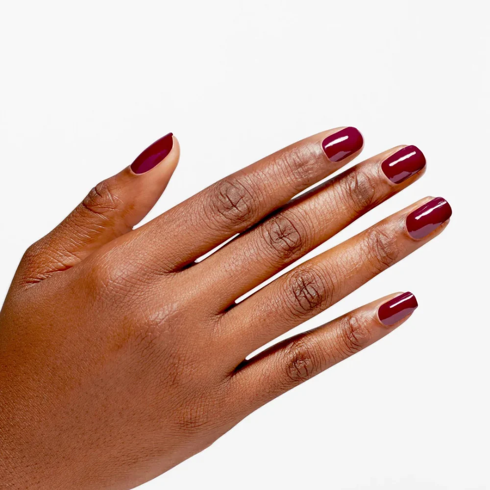 OPI Infinite Shine Gel-Like Nail Lacquer Malaga Wine 15ml - Image 3