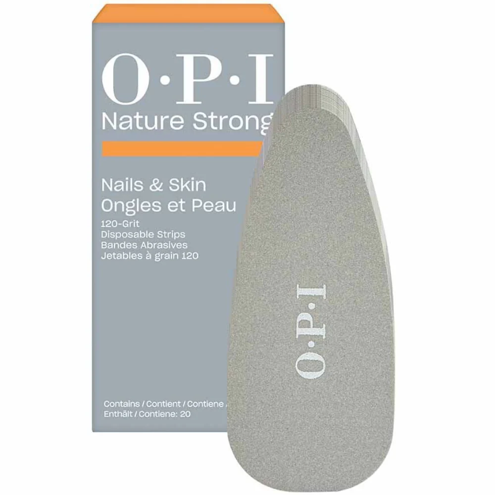 OPI Nature Strong Disposable Grip Strips Grit 120 x20 - Image 2