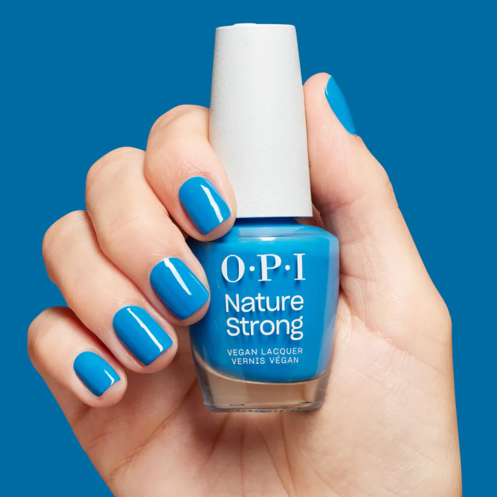 OPI Nature Strong Fresh As A Blue Daisy Nail Polish 15ml - Image 5