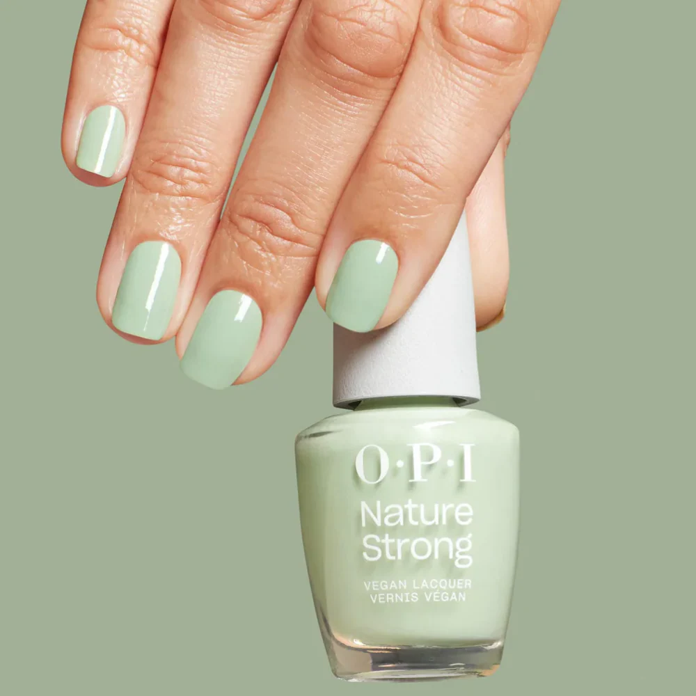 OPI Nature Strong Sage It For Later Nail Polish 15ml - Image 5