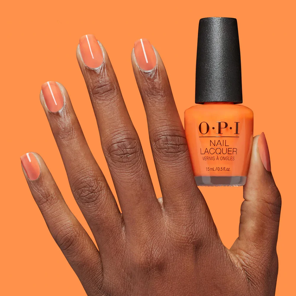 OPI Prideful Peach Nail Polish 15ml - Image 5