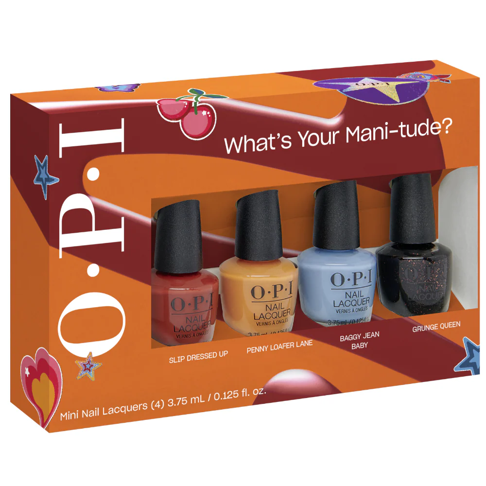 OPI What's Your Mani-tude Autumn Mini Nail Polish Pack 4 x 3.75ml - Image 2