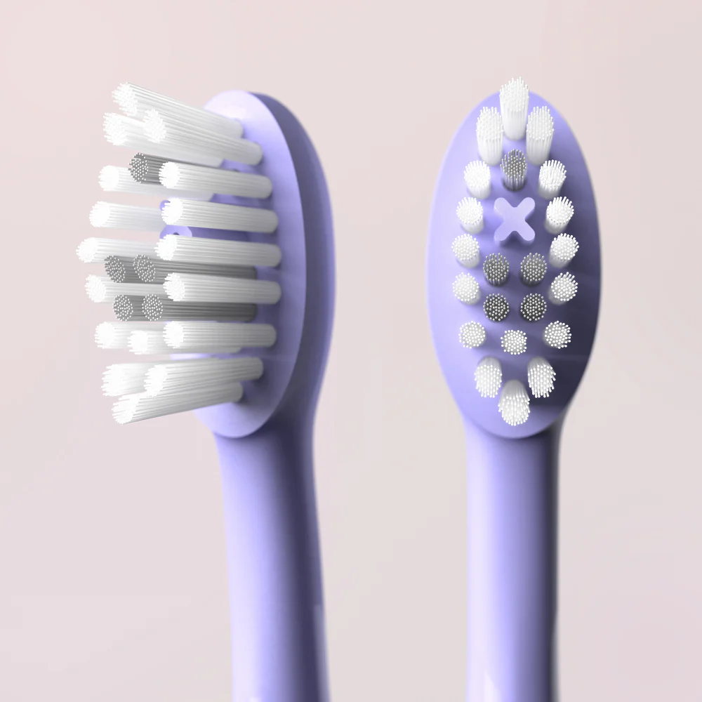 Ordo Sonic Brush Heads Pearl Violet Pack of 4 - Image 2