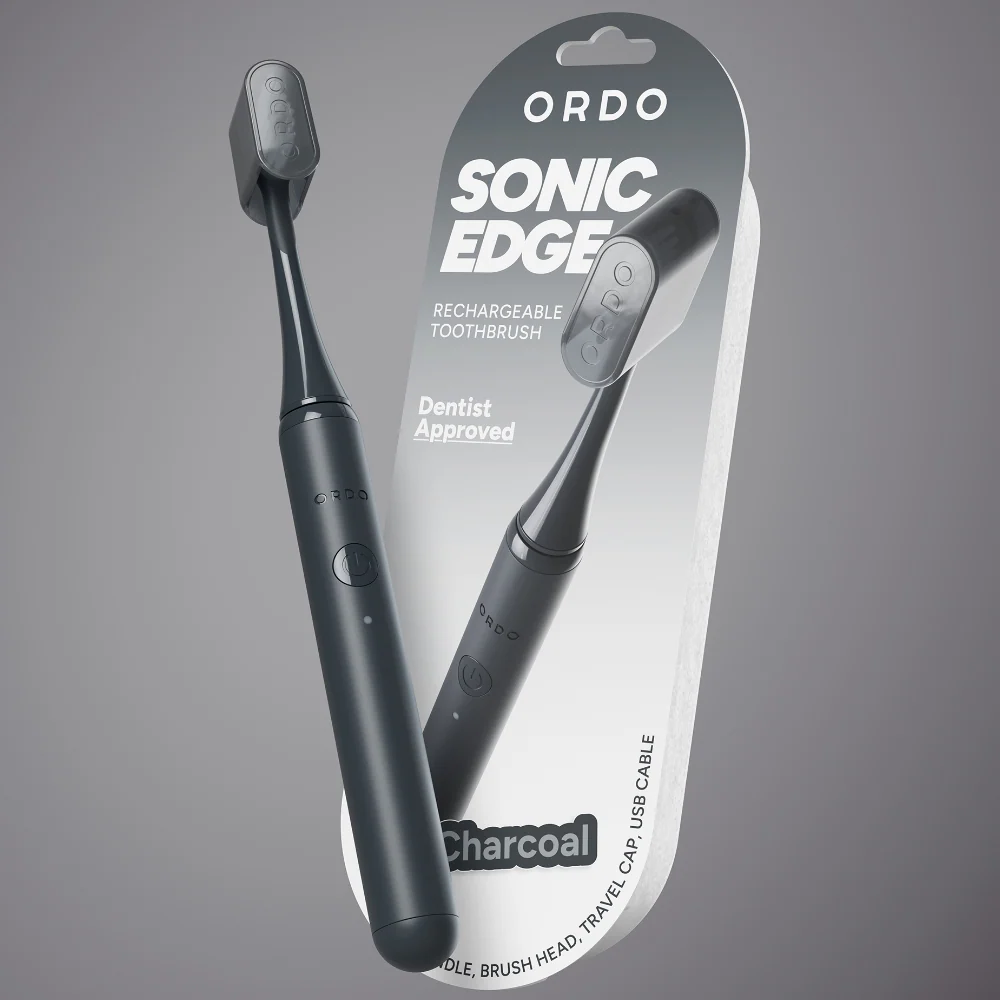 Ordo Sonic Edge Rechargeable Toothbrush Charcoal - Image 2