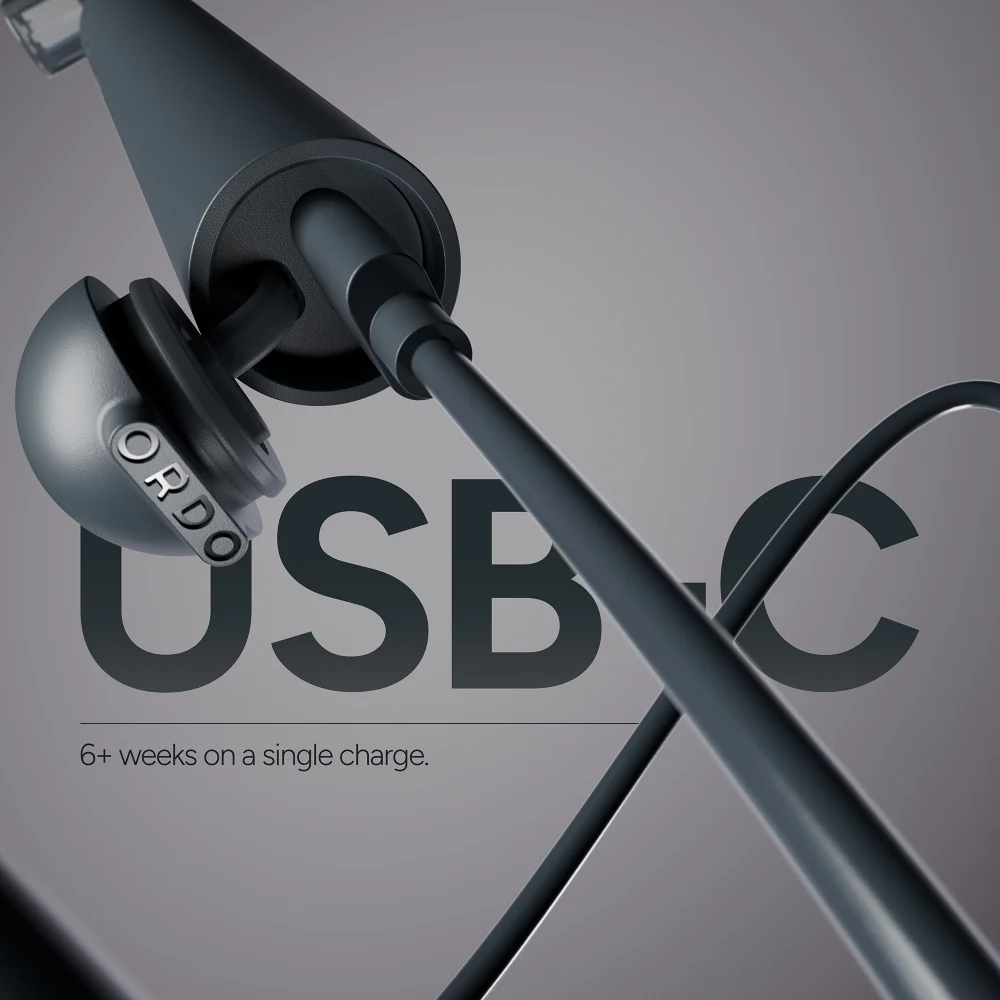 Ordo Sonic Edge Rechargeable Toothbrush Charcoal - Image 6
