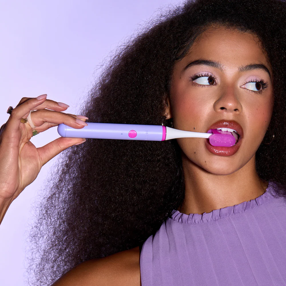 Ordo Sonic Edge Rechargeable Toothbrush Fiji Fuchsia - Image 3