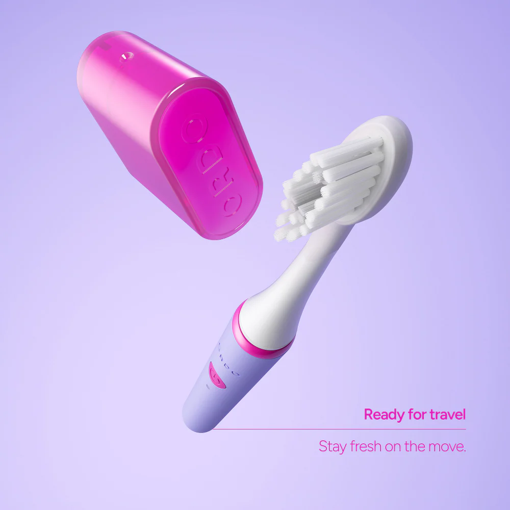 Ordo Sonic Edge Rechargeable Toothbrush Fiji Fuchsia - Image 7