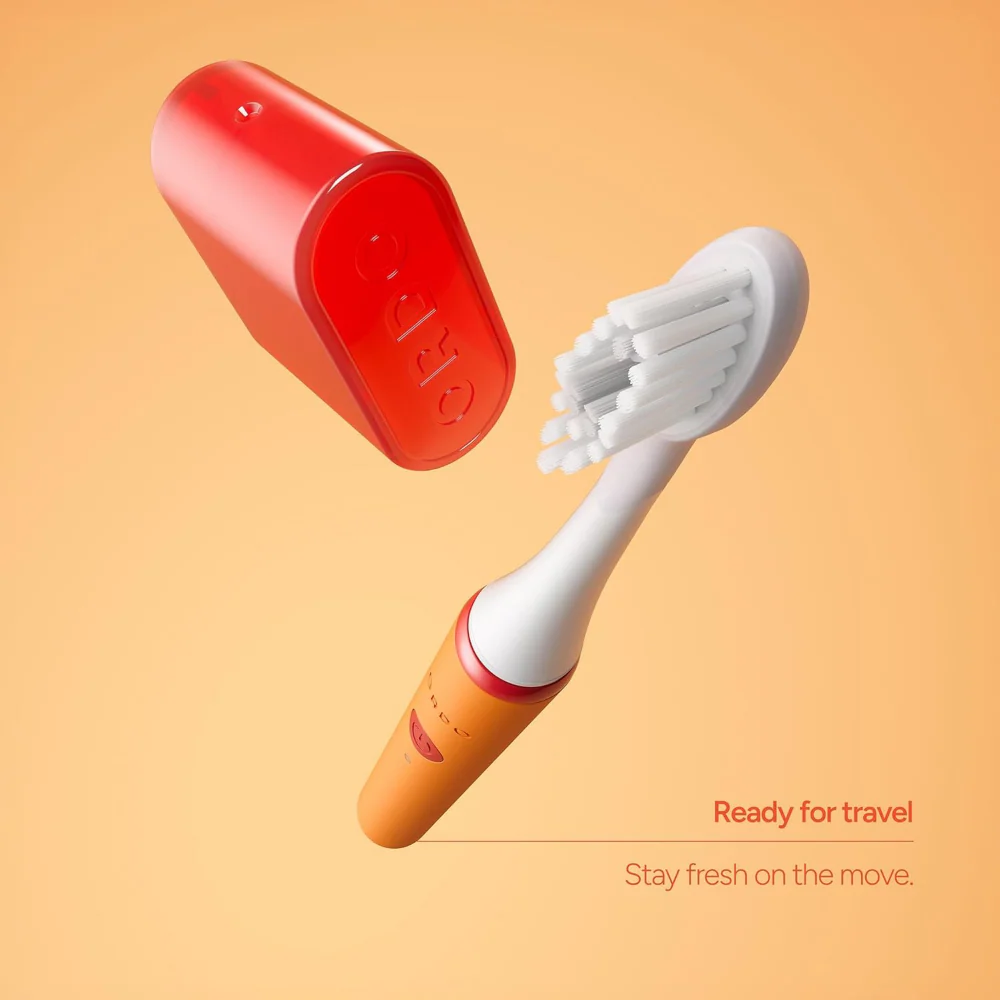 Ordo Sonic Edge Rechargeable Toothbrush Peach Sunrise - Image 6