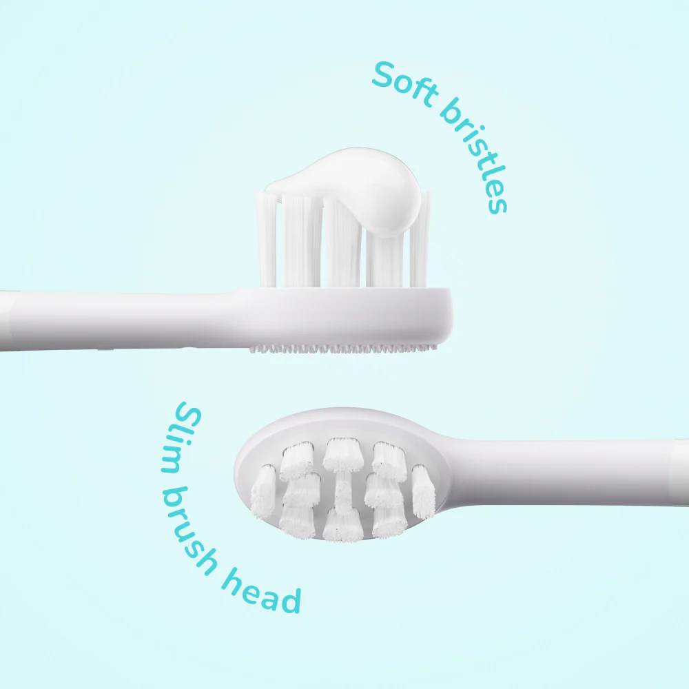 Ordo Sonic Kids Brush Heads White Pack of 4 - Image 2