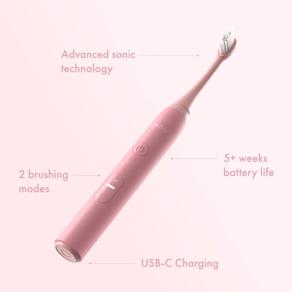 Ordo Sonic Lite Electric Toothbrush Petal - Image 2