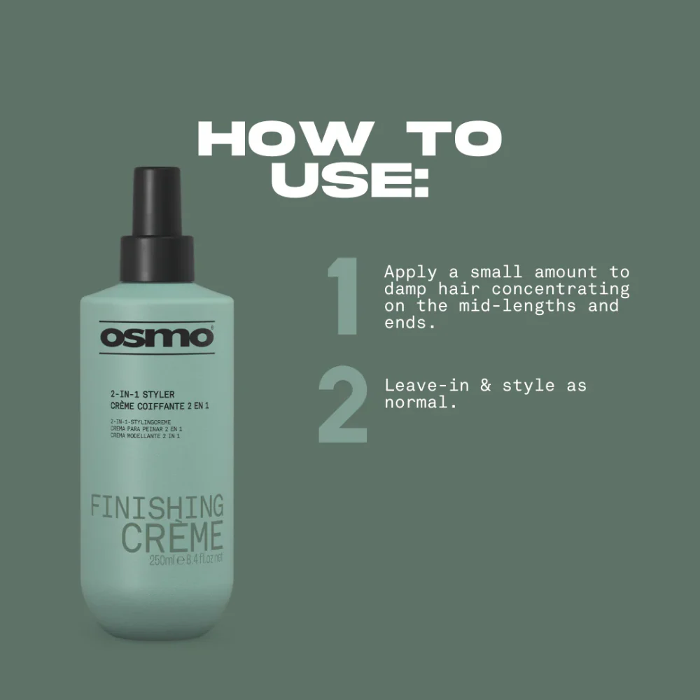 Osmo 2-In-1 Styler Finishing Creme 250ml - Image 4