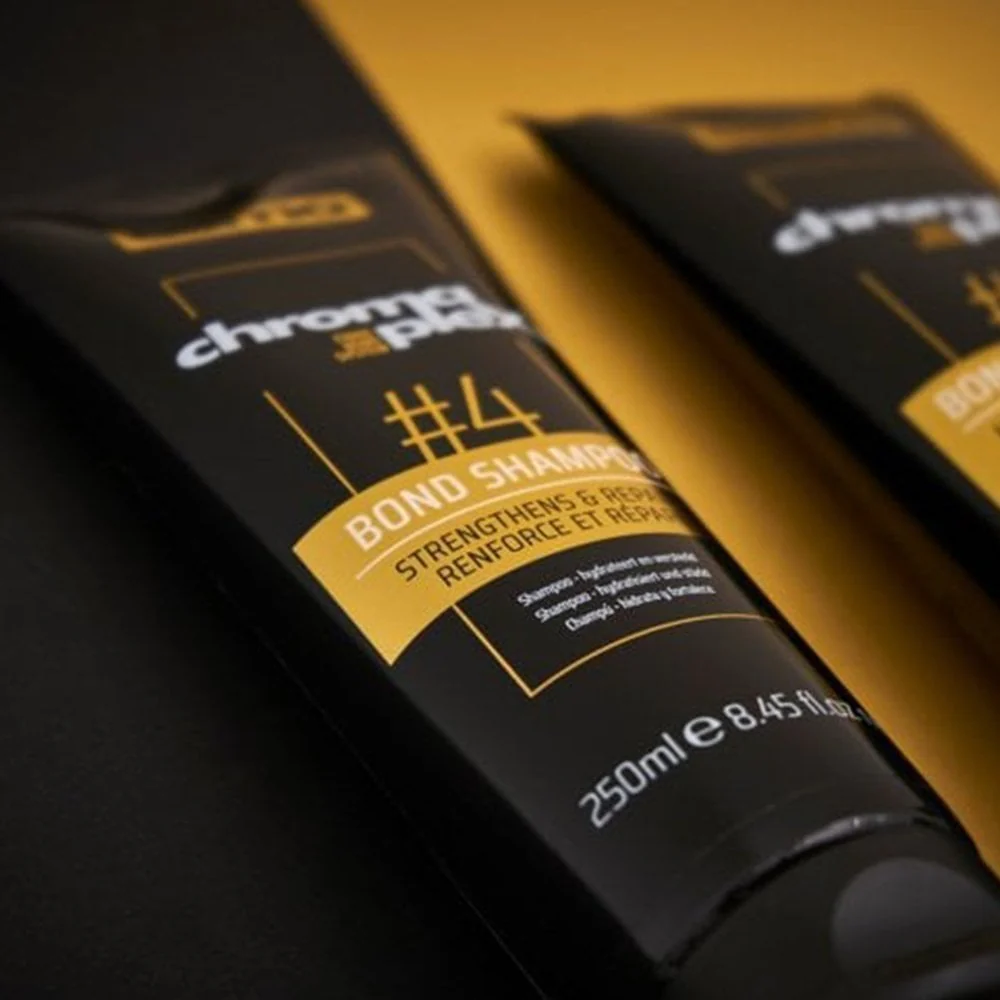 Osmo Chromaplex No. 4 Bond Shampoo & No. 5 Bond Conditioner Twin 2 x 250ml - Image 3