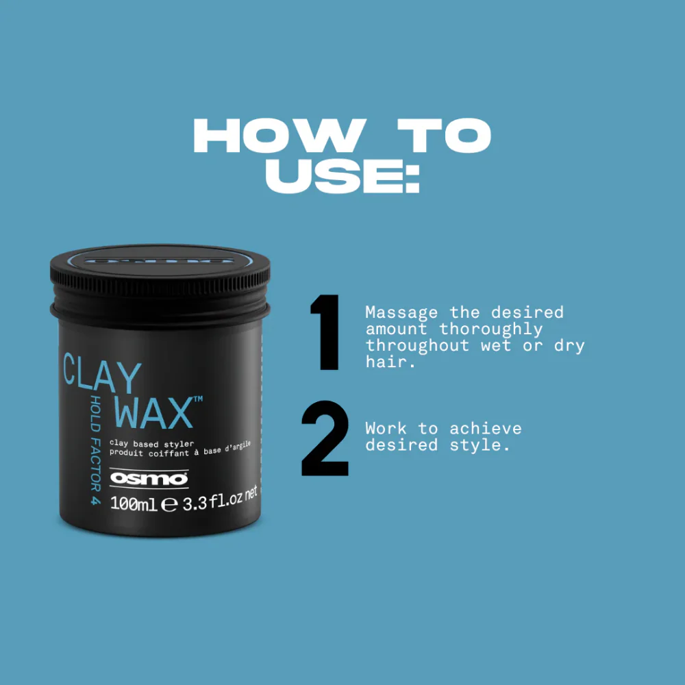 Osmo Clay Wax 100ml - Image 3