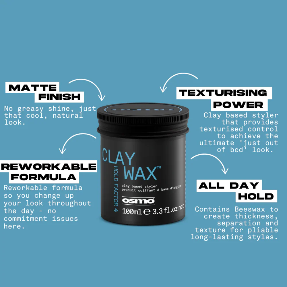 Osmo Clay Wax 100ml - Image 4