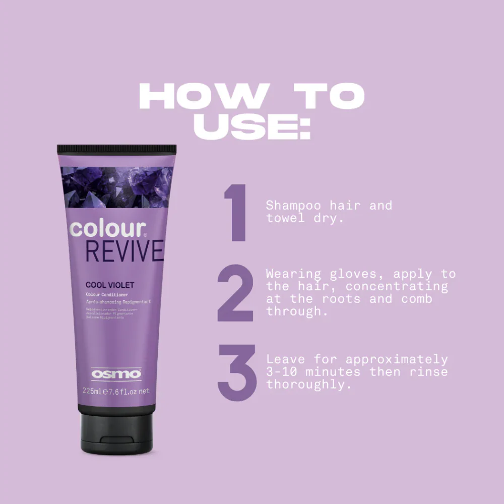 Osmo Colour Revive Cool Violet 225ml - Image 4