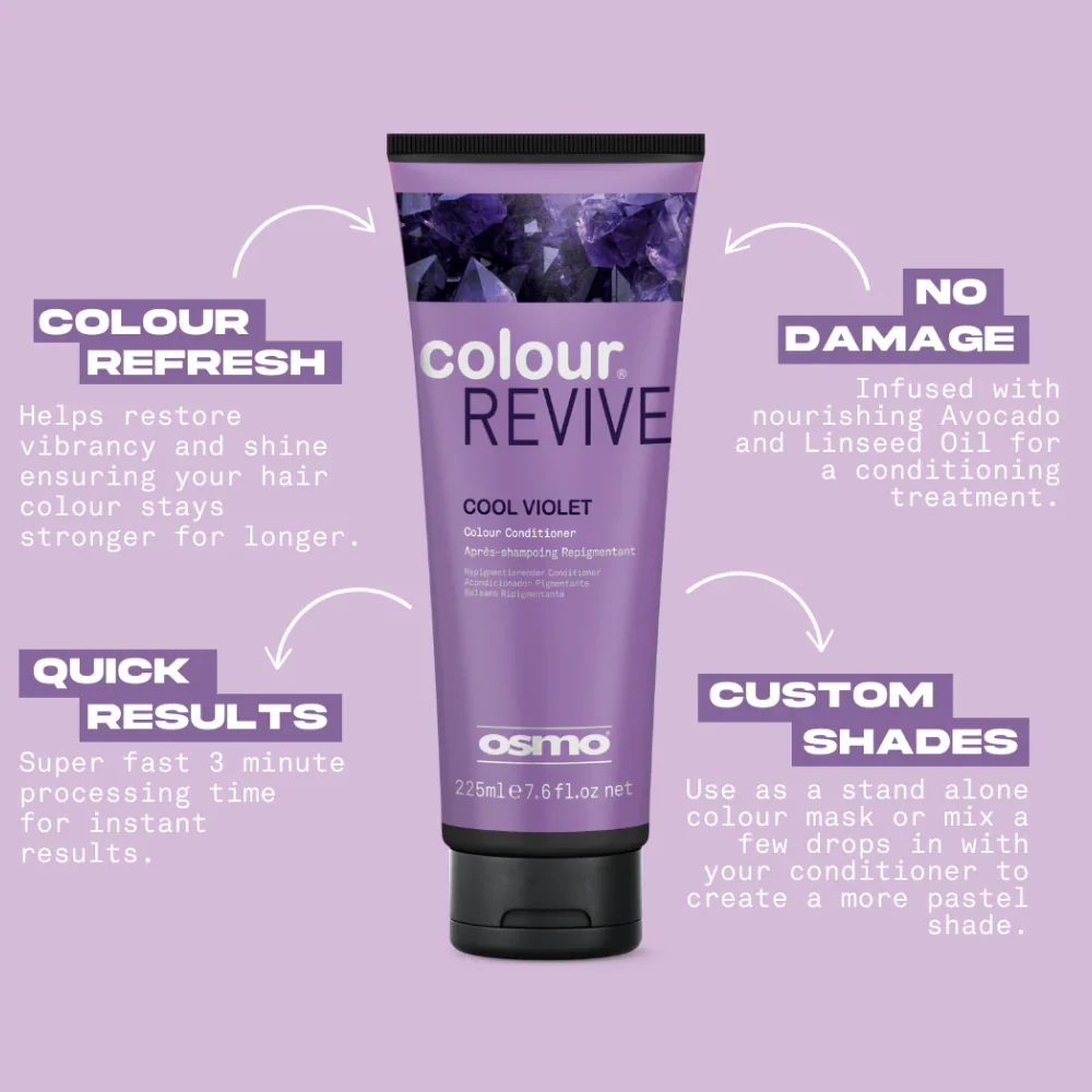 Osmo Colour Revive Cool Violet 225ml - Image 5