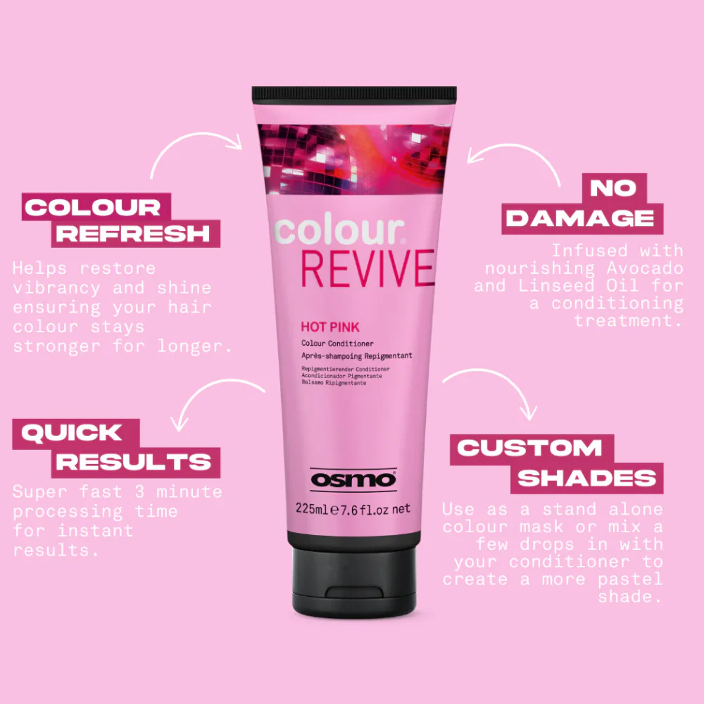 Osmo Colour Revive Hot Pink 225ml - Image 5