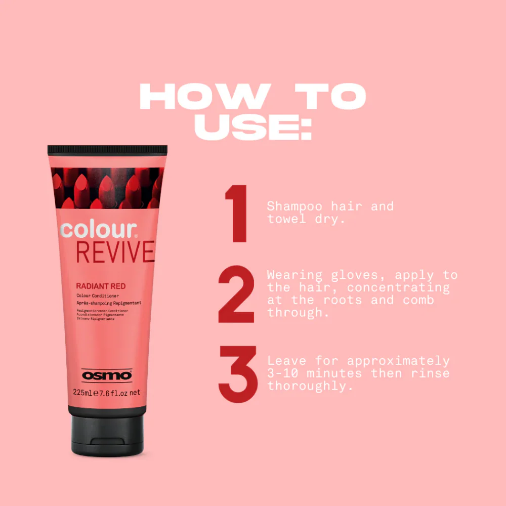 Osmo Colour Revive Radiant Red 225ml - Image 4