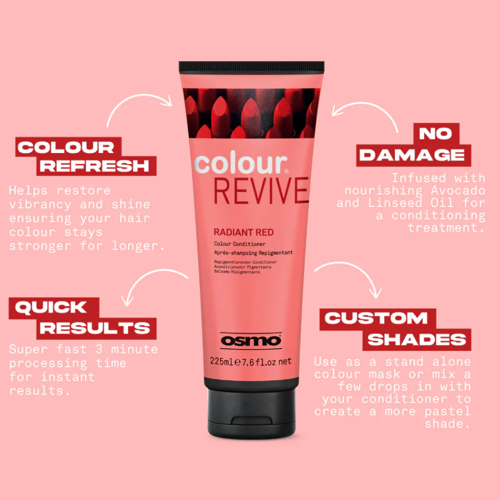 Osmo Colour Revive Radiant Red 225ml - Image 5
