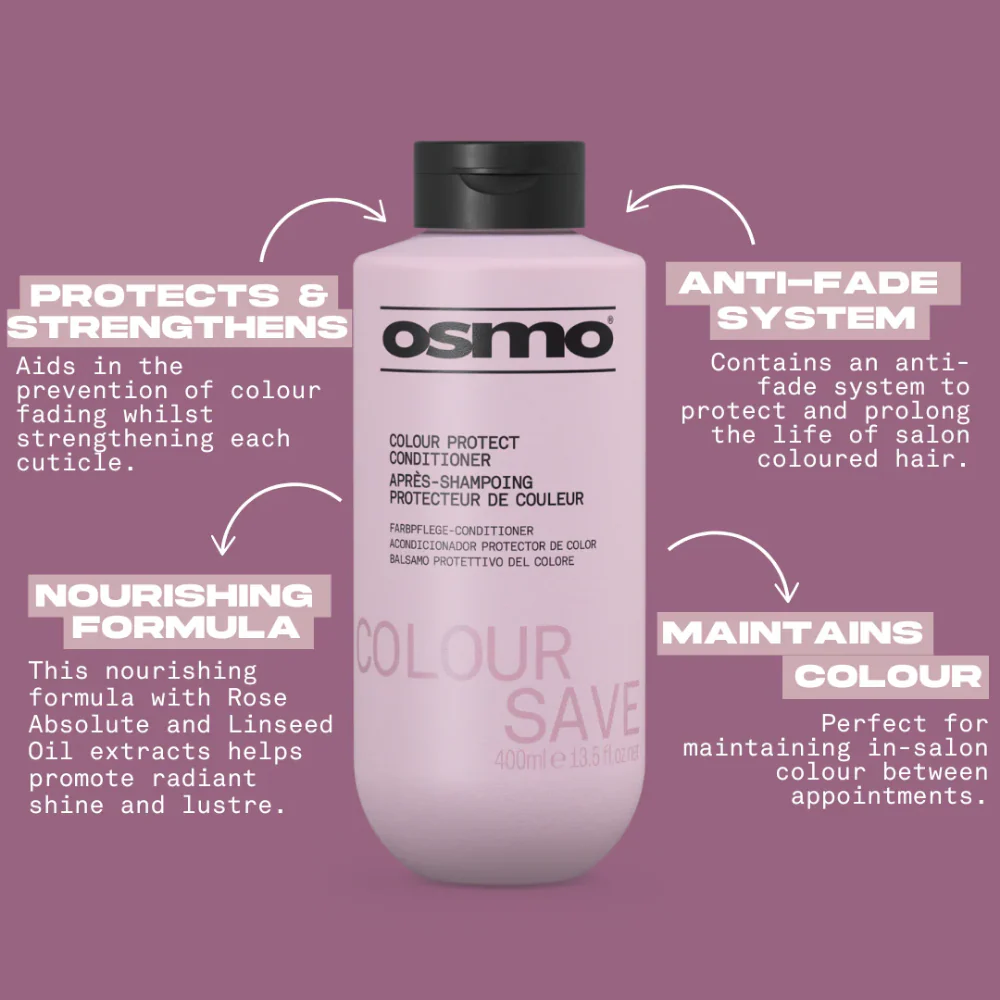 Osmo Colour Save Conditioner 400ml - Image 4