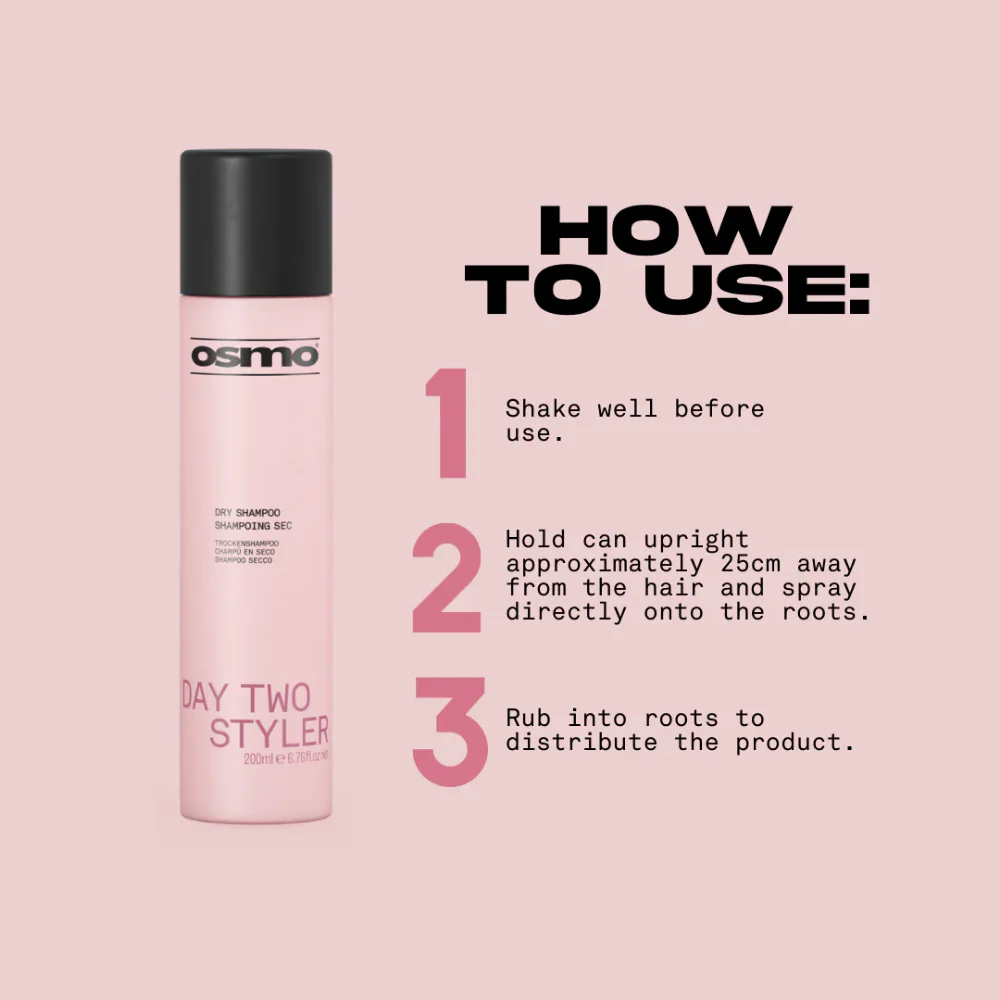 Osmo Day Two Styler Dry Shampoo 200ml - Image 3