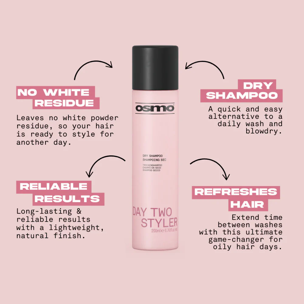Osmo Day Two Styler Dry Shampoo 200ml - Image 5