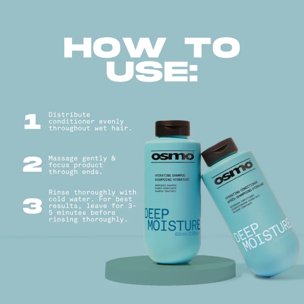 Osmo Deep Moisture Hydrating Conditioner 400ml - Image 5