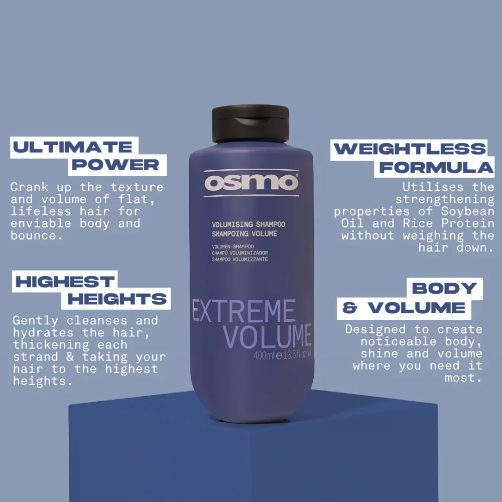 Osmo Extreme Volume Shampoo 400ml - Image 3