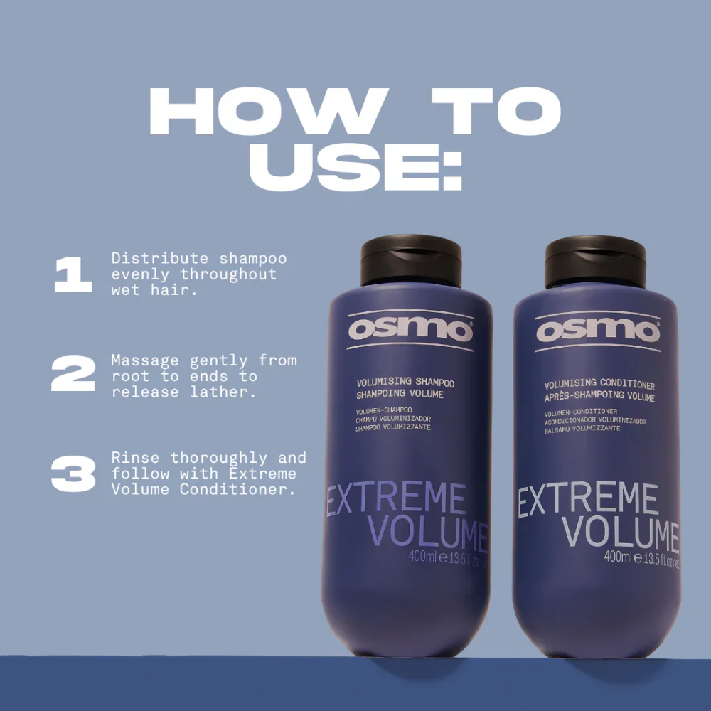Osmo Extreme Volume Shampoo 400ml - Image 5