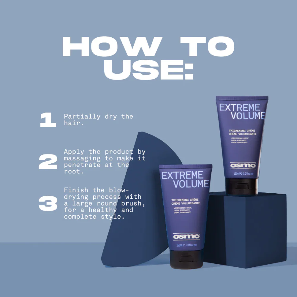 Osmo Extreme Volume Thickening Creme 150ml - Image 5
