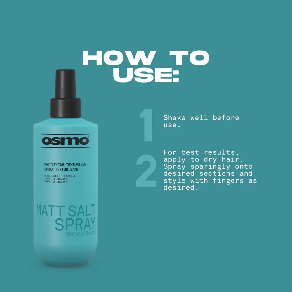 Osmo Matt Salt Spray 250ml - Image 3