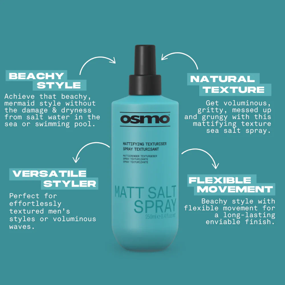 Osmo Matt Salt Spray 250ml - Image 4