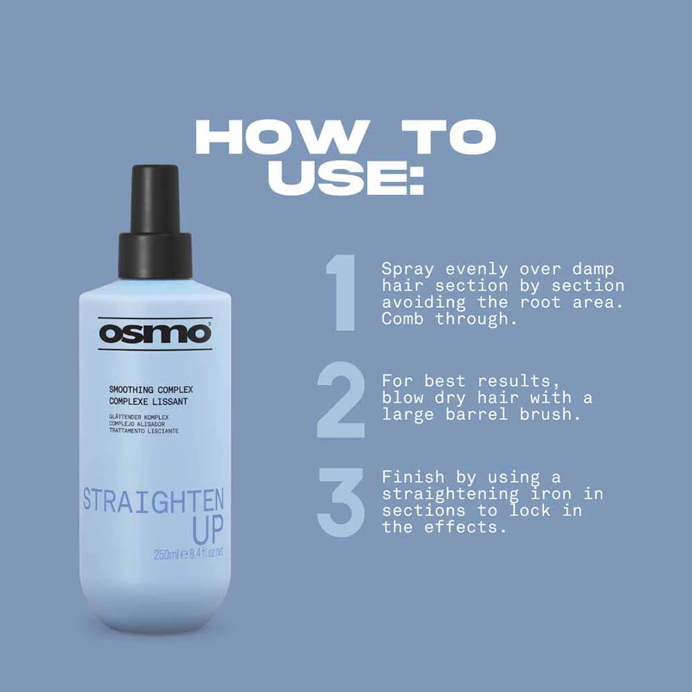 Osmo Straighten Up Keratin Smoothing Complex 250ml - Image 2