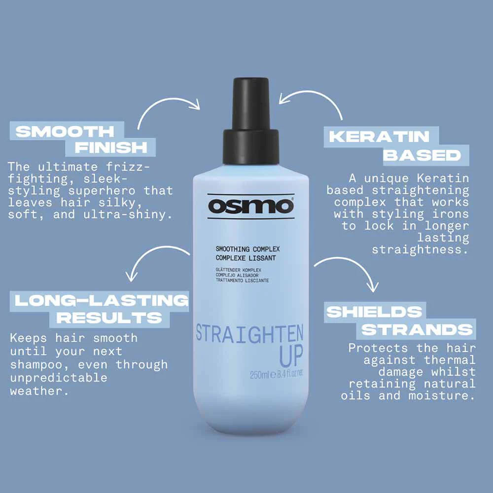 Osmo Straighten Up Keratin Smoothing Complex 250ml - Image 3