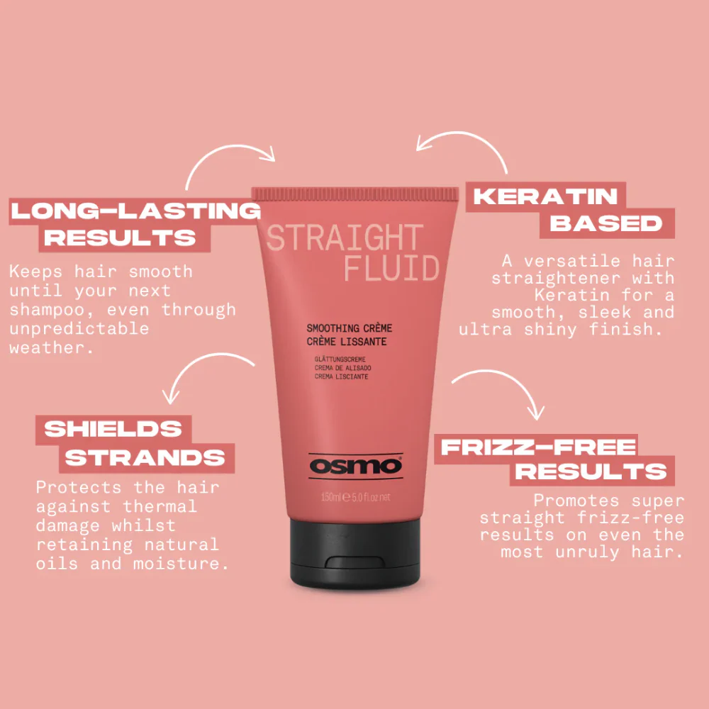 Osmo Straightening Fluid 150ml - Image 4
