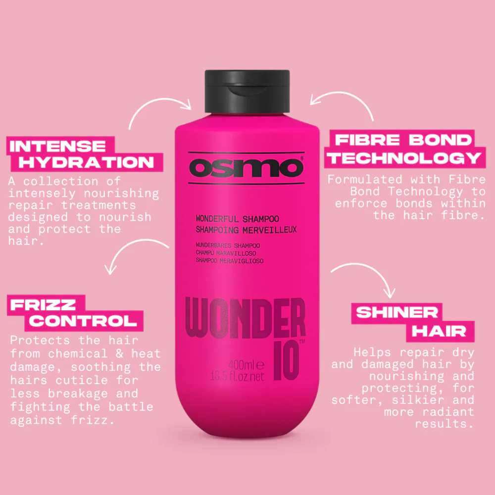 Osmo Wonder 10 Shampoo 400ml - Image 4